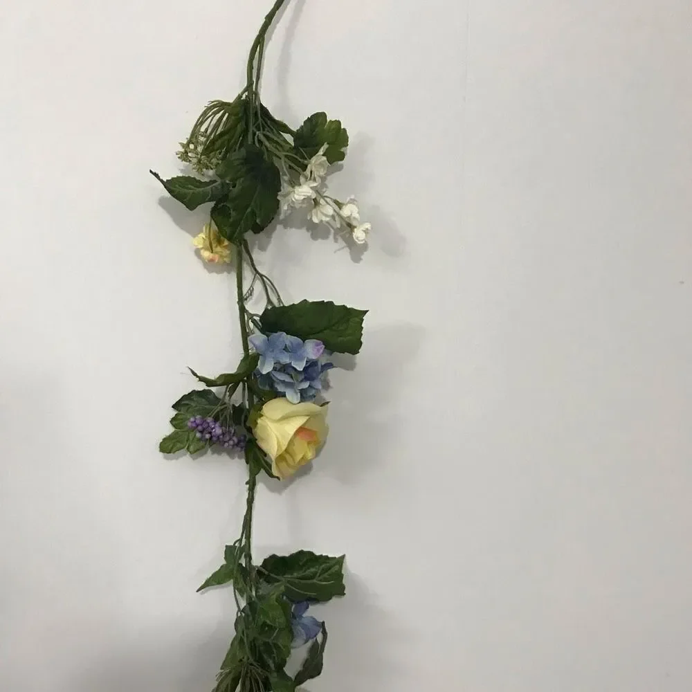 Faux Floral Flowers Silk Garland‎